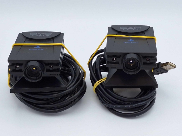 2x Eye Toy Kamera - schwarz
